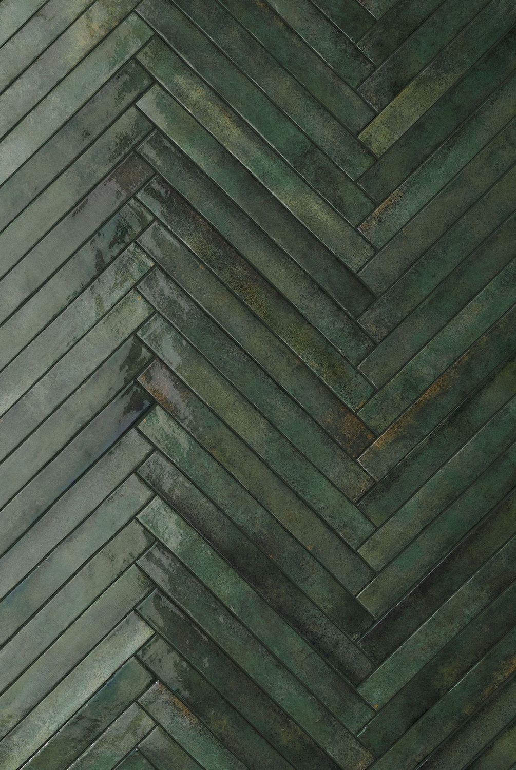 Brickslip Dark Green Brick Gloss