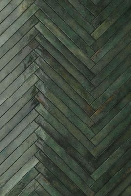 Brickslip Dark Green Brick Gloss