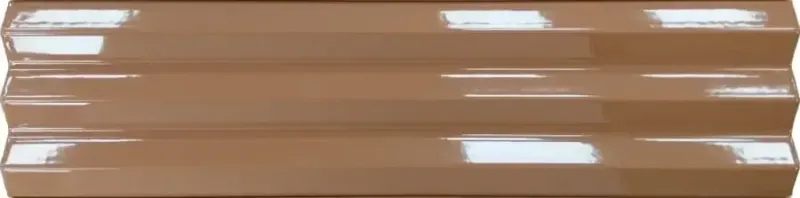 3D Arcade Ribbed Almond Gloss