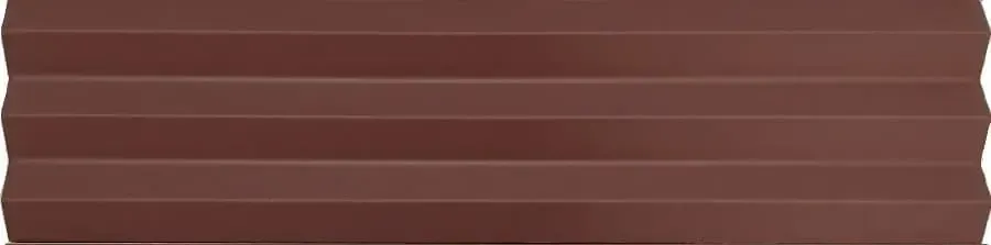 3D Arcade Ribbed Ginger Matt