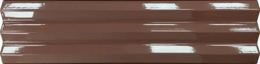 3D Arcade Ribbed Ginger Gloss