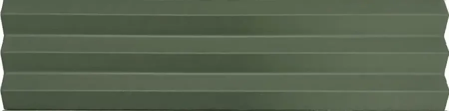 3D Arcade Ribbed Olive Matt