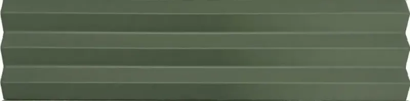 3D Arcade Ribbed Olive Matt