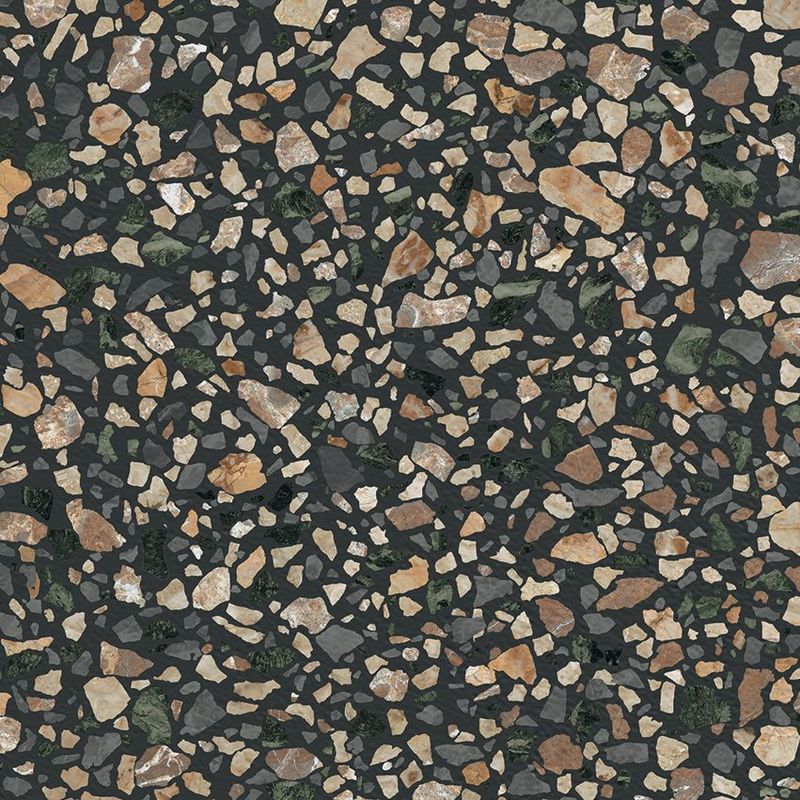 Lunark Multi Terrazzo Black R10