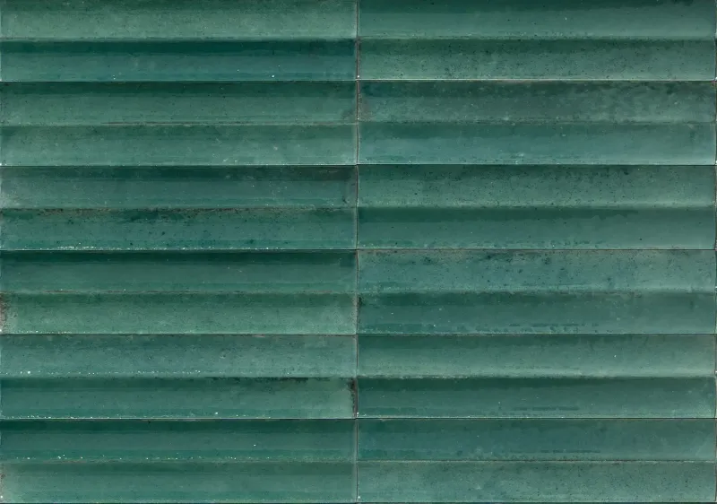 Salerno Emerald  Fluted Gloss 240x60