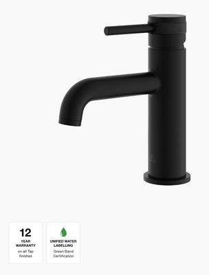 Siena Basin Mono Brushed Black