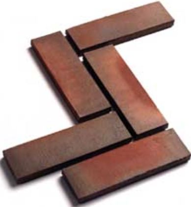 British Quarry Red Dark Multi 215x65mm