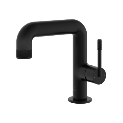 Siena Basin Side Lever Brushed Matt Black