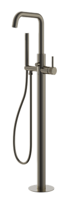 Siena Freestanding Bath Shower Mixer Gunmetal Grey