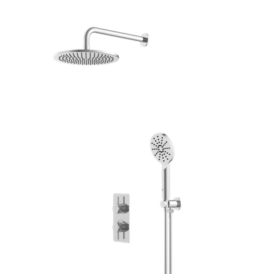 Siena Minimal Shower Set Polished Chrome