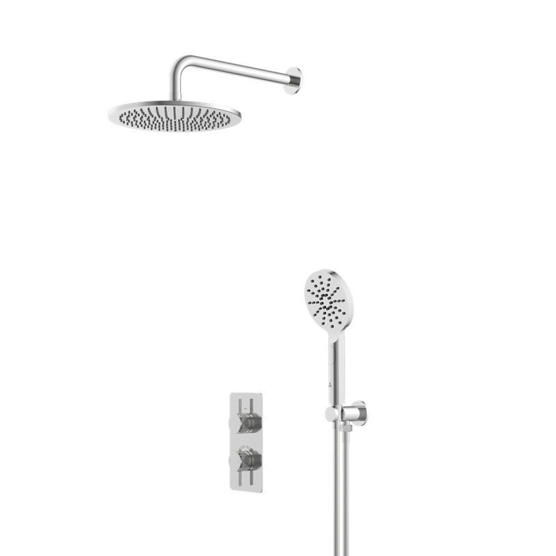Siena Minimal Shower Set Polished Chrome