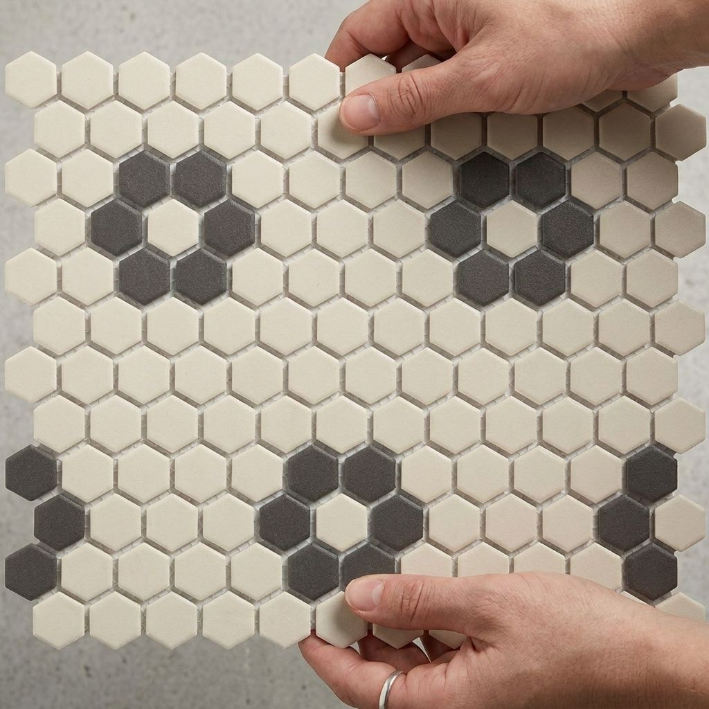 City Hex Pattern 2 Matt R11 Mosaic City Hex Pattern 2 Matt R11 Mosaic