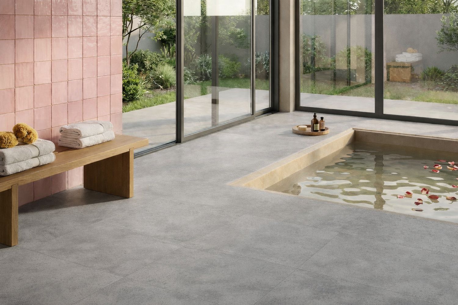 Lyon Pink Gloss 100x100