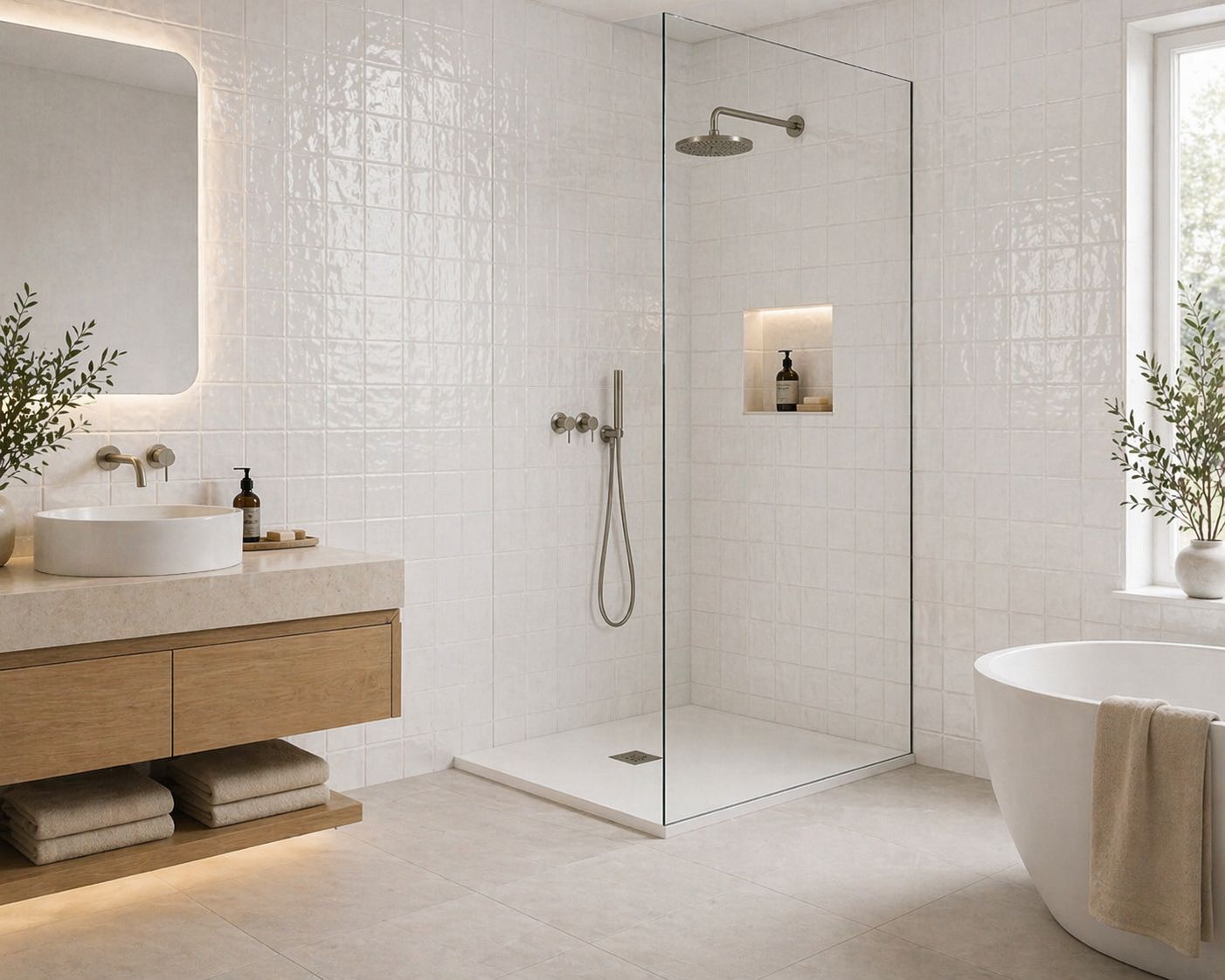 Lyon White Gloss 100x100