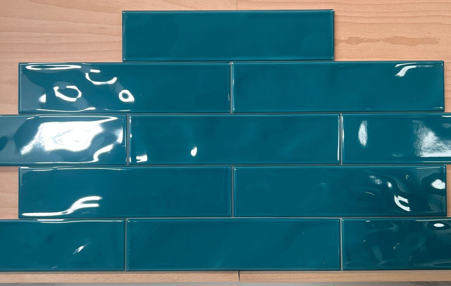 Cambridge Teal Gloss 300x75mm