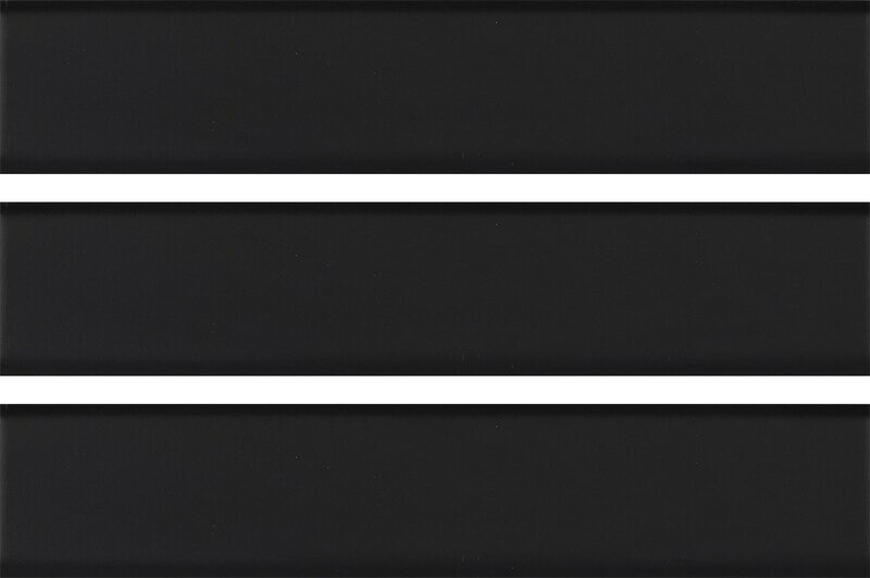 Metro Tones Black Matt 250x50