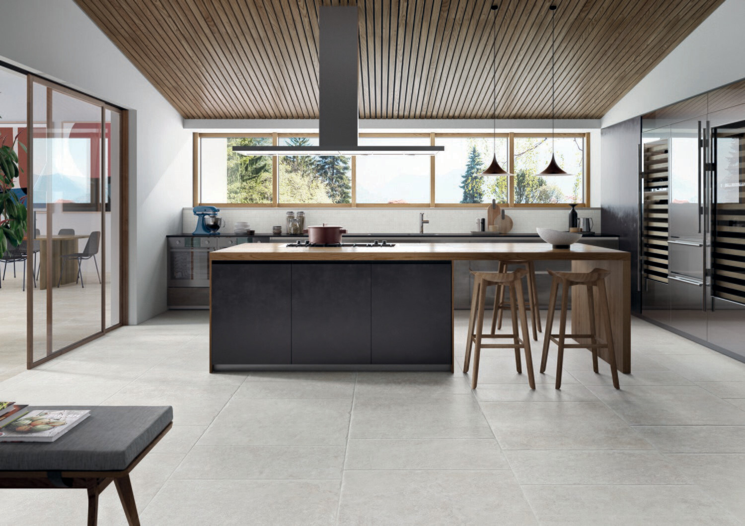 Pierre Tumbled Blanco Matt R10 PTV36+