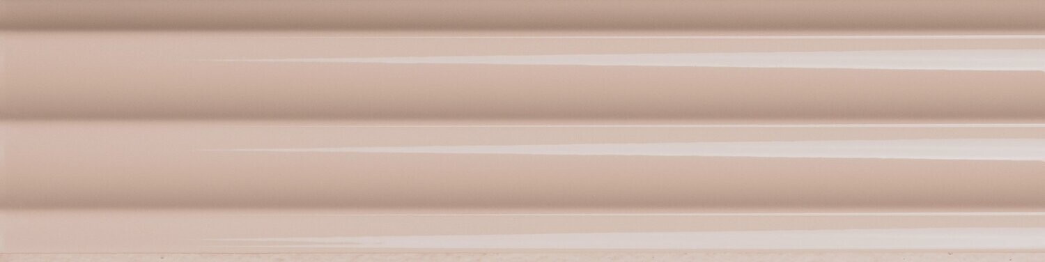Fluted Rosa Corrugated Gloss 300x75
