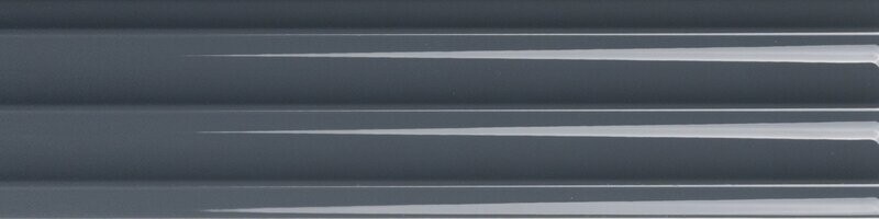 Fluted Blue Corrugated Gloss 300x75