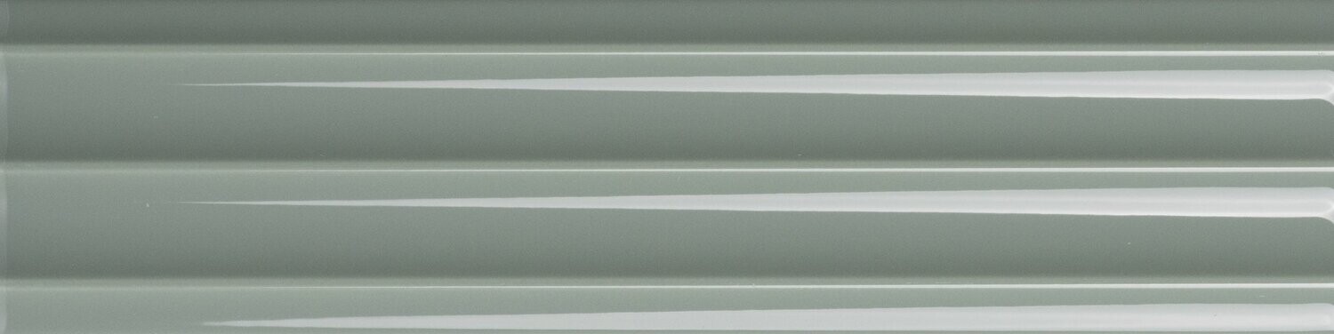Fluted Sage Corrugated Gloss 300x75