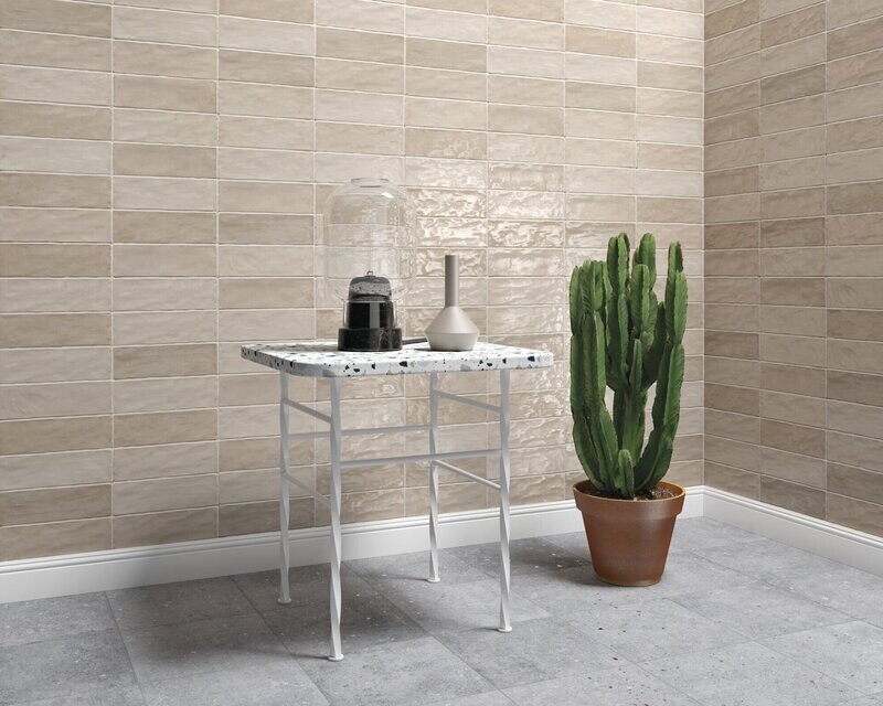 Lyon Taupe Gloss 200x65