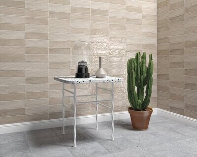 Lyon Taupe Gloss 200x65