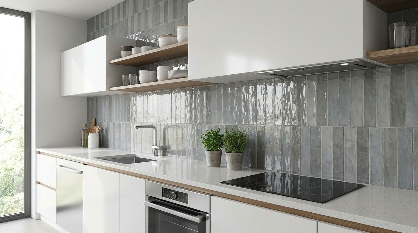 Lyon Grey Gloss 200x65