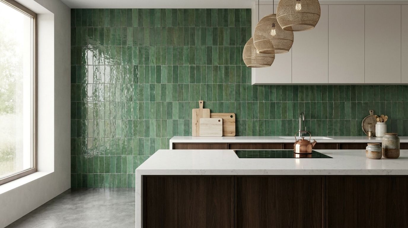 Lyon Green Gloss 200x65