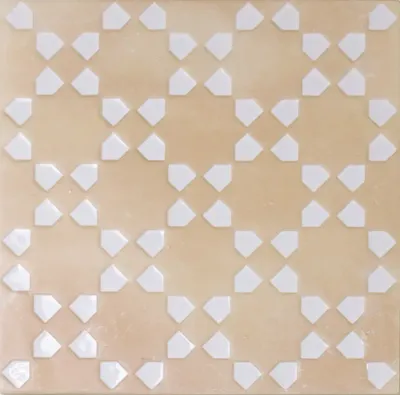 Morocco Décor Soft White Matt R10/Gloss