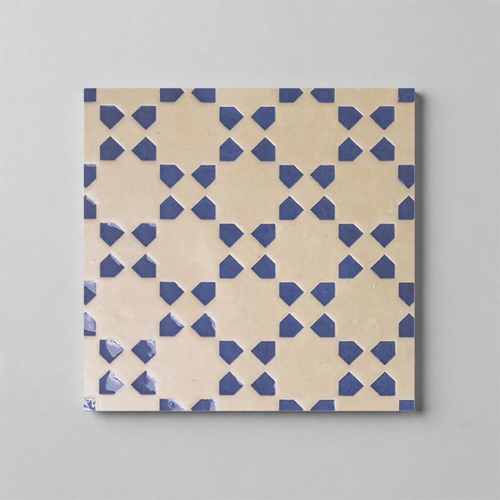 Morocco Décor Soft Royal Blue Matt R10/Gloss PTV36+