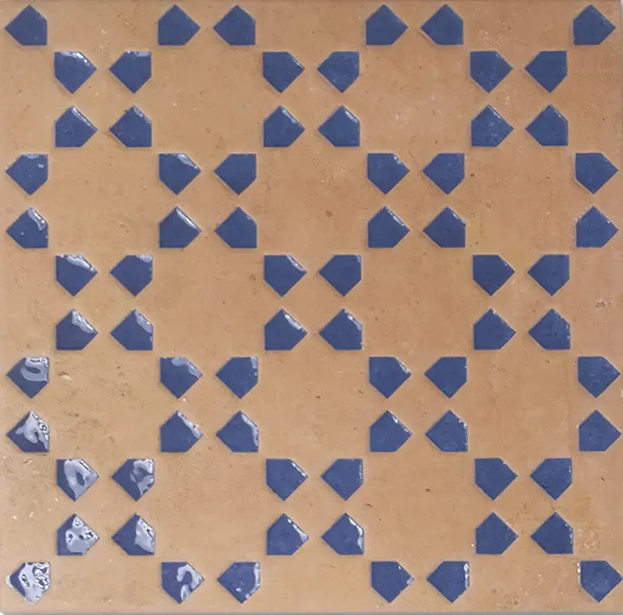 Morocco Decor Royal Blue Matt R10/Gloss PTV36+