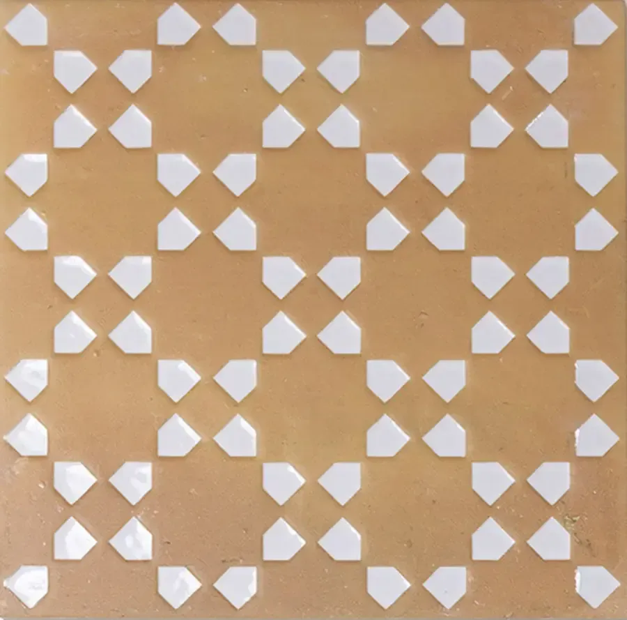 Morocco Decor White Matt R10/Gloss PTV36+