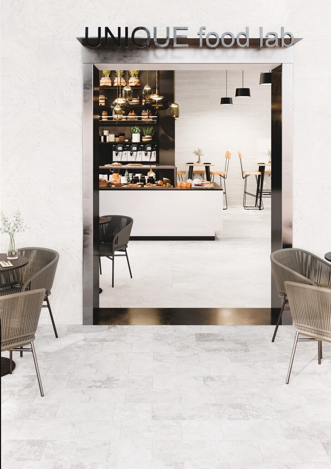 Dartmoor  White Ancient Tumbled Matt R10