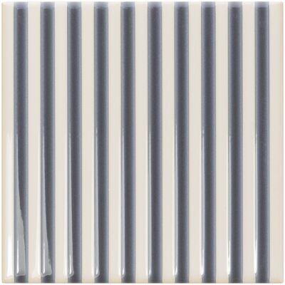 Kai Stripe Soft White Space Blue Kai Stripe Soft White Space Blue