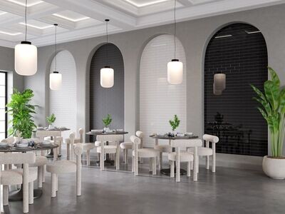 Monobrick White Matt 200x65mm