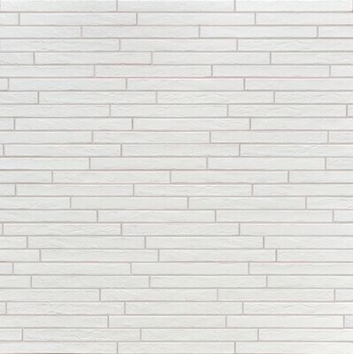 Brickslips Pure white Matt PTV36+ Brickslips Pure white Matt PTV36+
