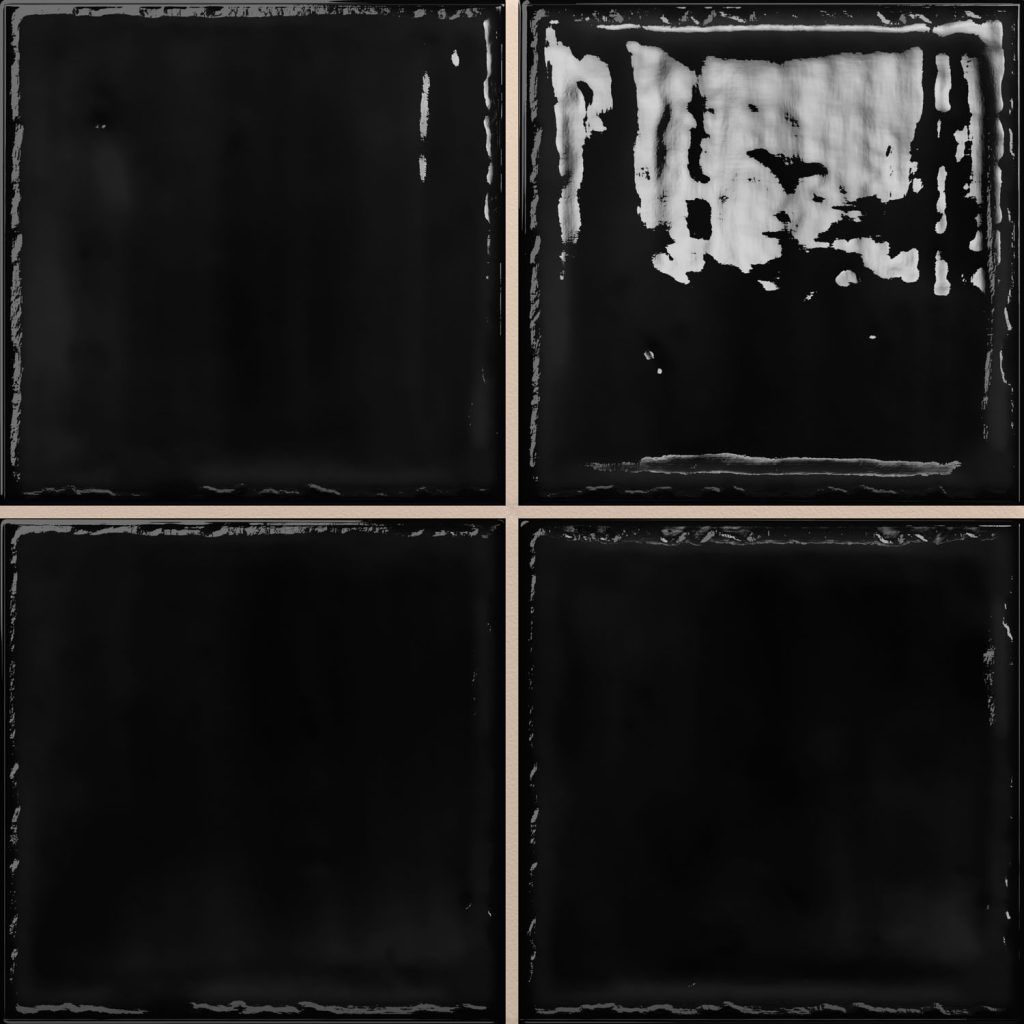 Kiki Square Black 200x200mm Kiki Square Black 200x200mm