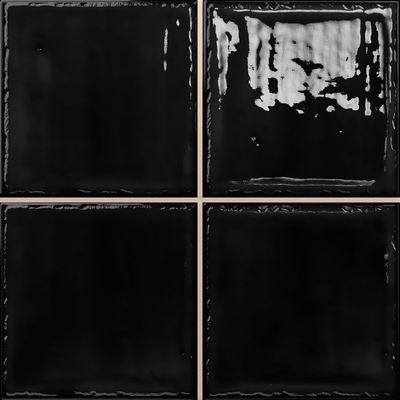 Kiki Square Black 200x200mm