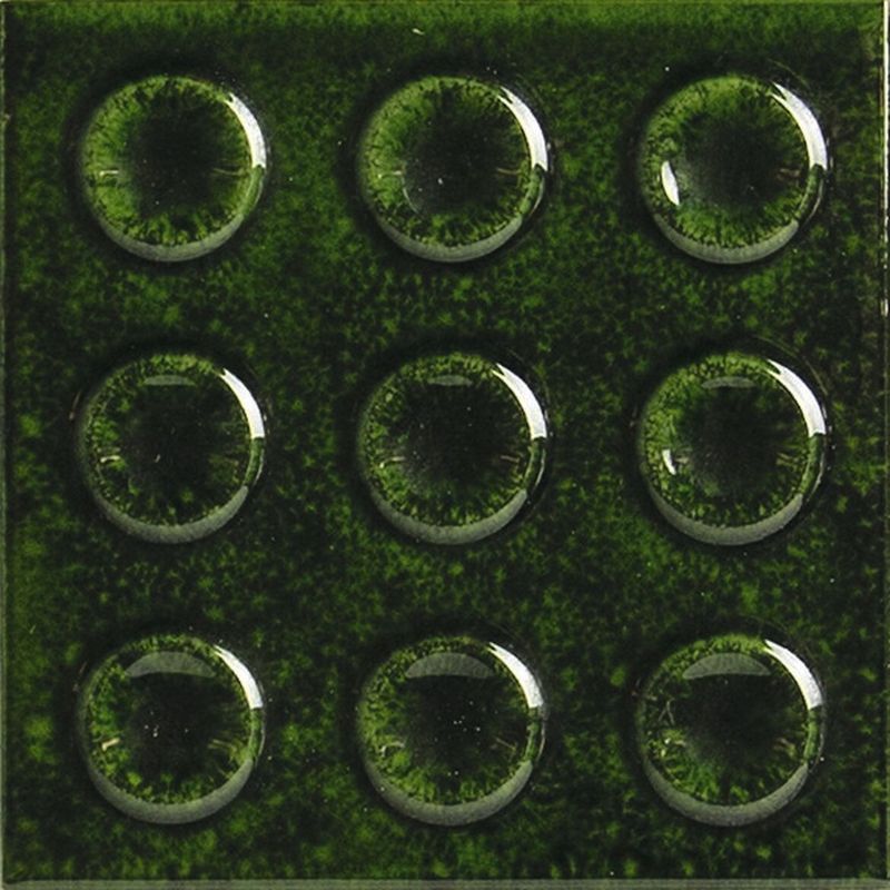 Convex Square Emerald 100x100