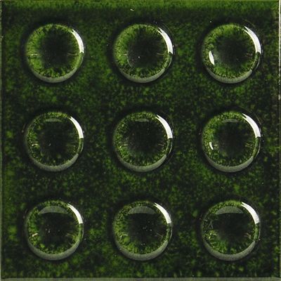 Convex Square Emerald 100x100