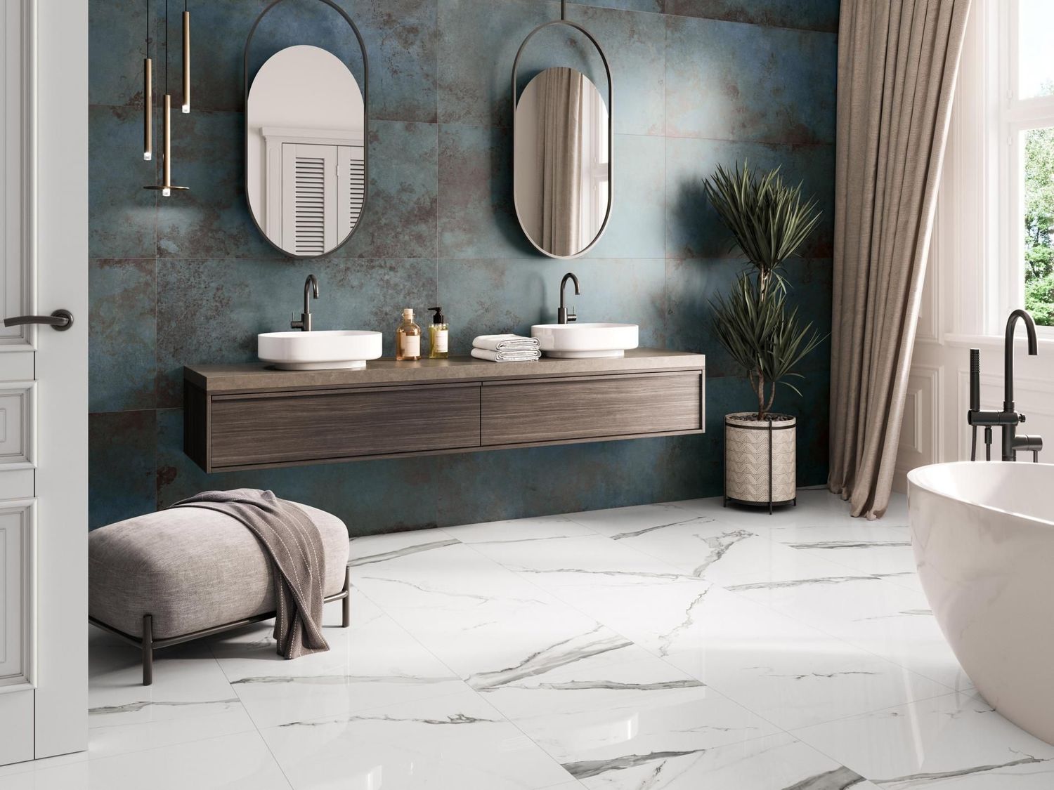 Pure Statuario Matt Porcelain Pure Statuario Matt Porcelain