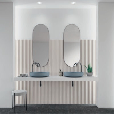 3D Linear Cream Matt 300x75