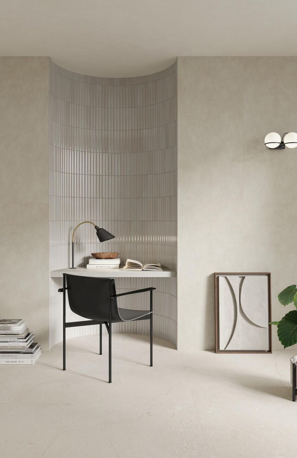 Salerno Blanco Fluted Gloss 240x60