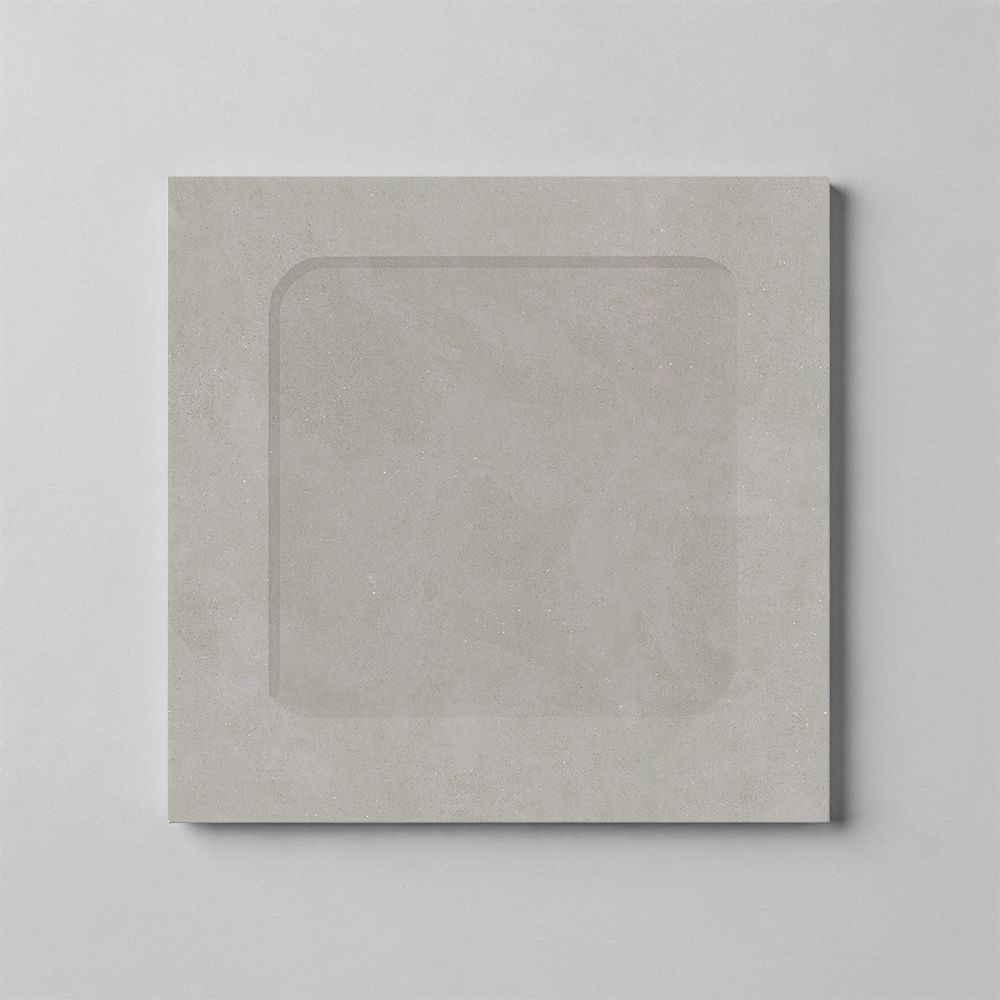 Flecked Grey Matt 3D