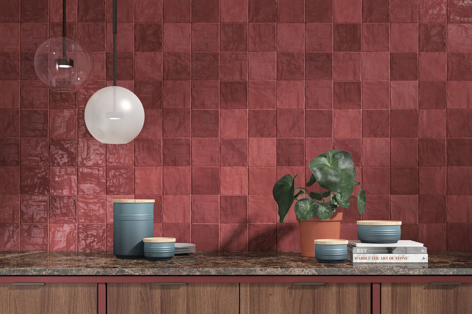 Lyon Red Gloss 100x100