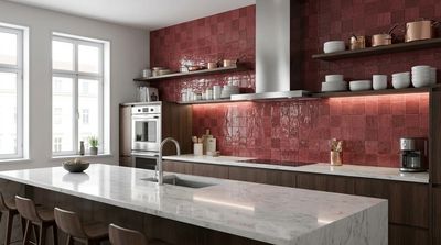 Lyon Red Gloss 100x100