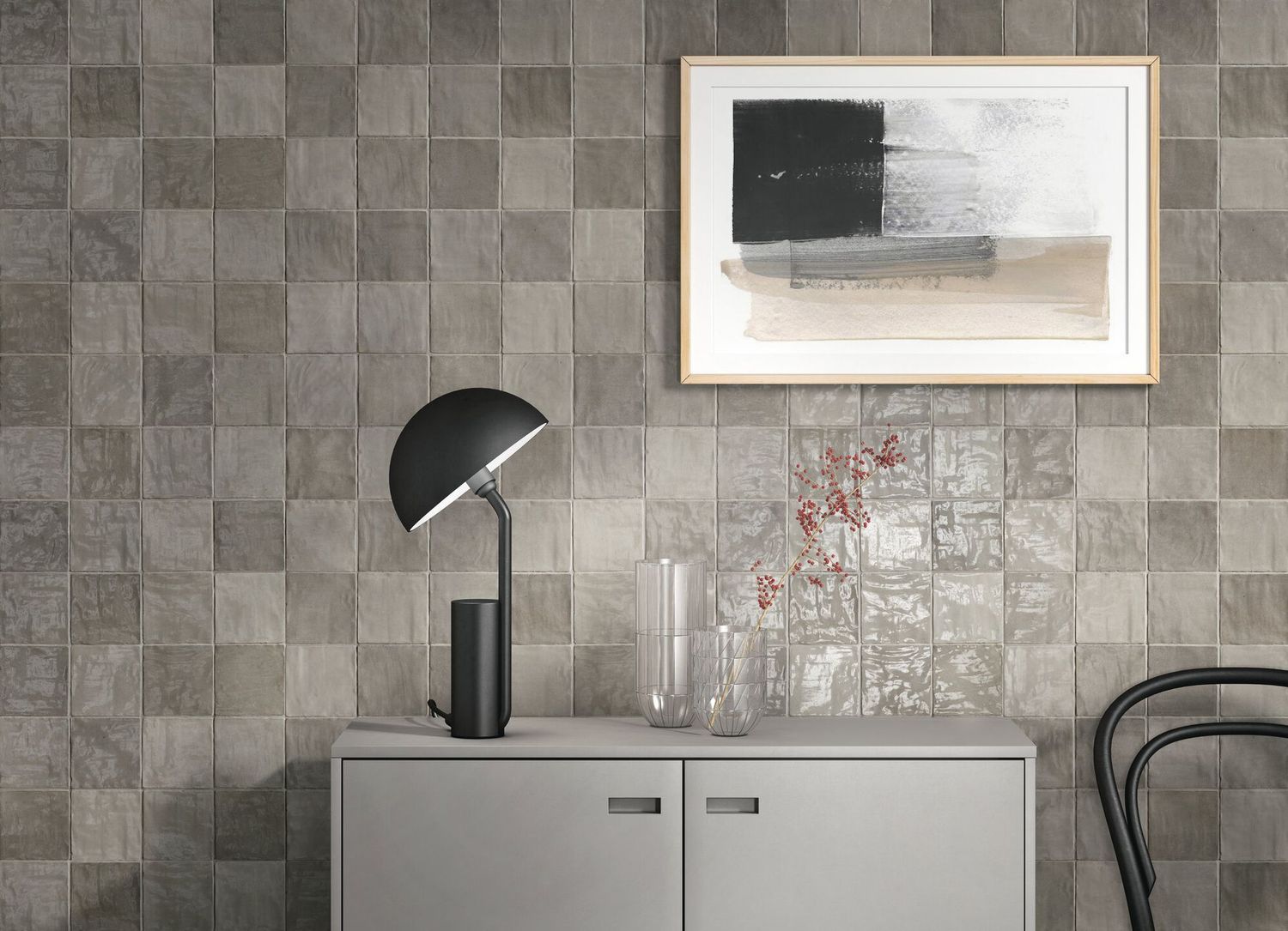 Lyon Taupe Gloss 100x100