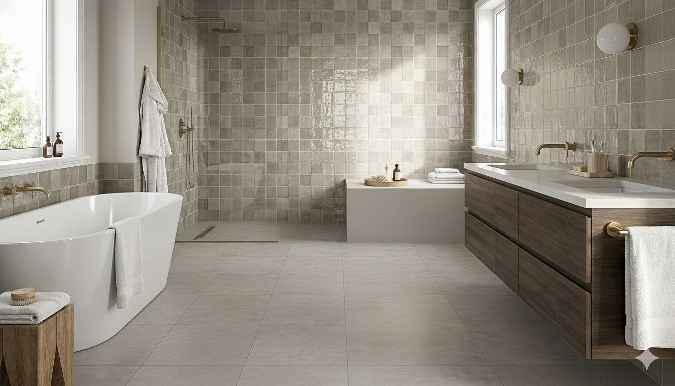 Lyon Taupe Gloss 100x100 Lyon Taupe Gloss 100x100
