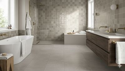 Lyon Taupe Gloss 100x100