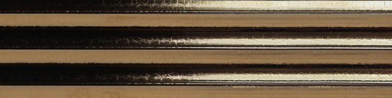 Fluted Oro Corrugated Gloss 300x75